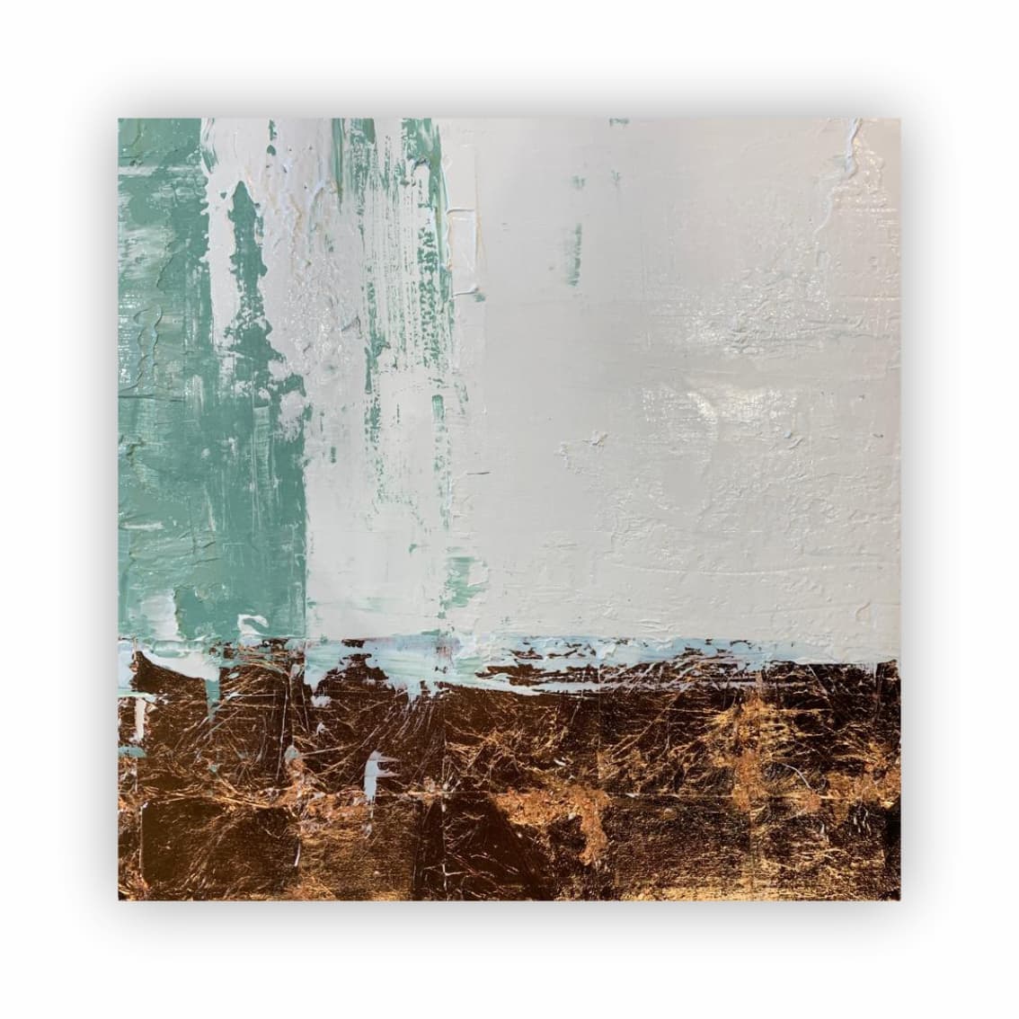 Díptico Cobre 2 - 2022 - 80x80cm