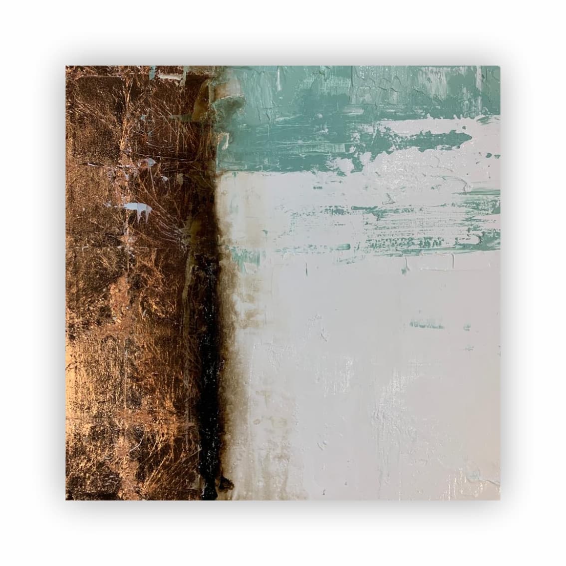 Díptico Cobre 1 - 2022 - 80x80cm