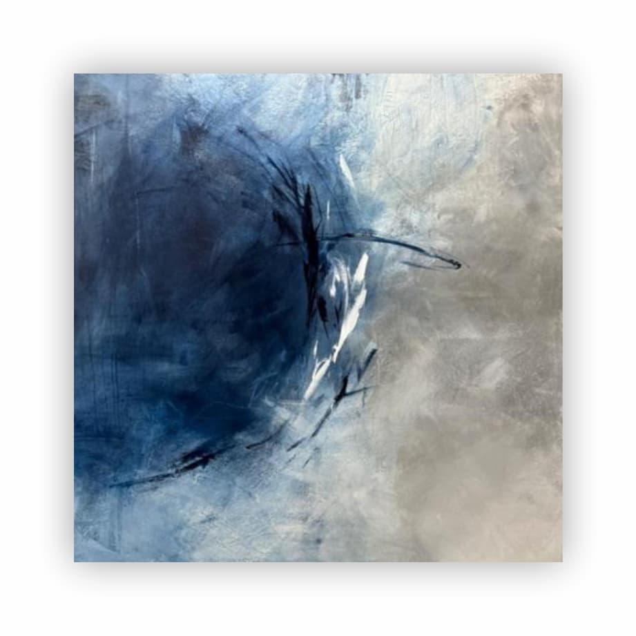 Deep Blue - 2024 - 100x100cm