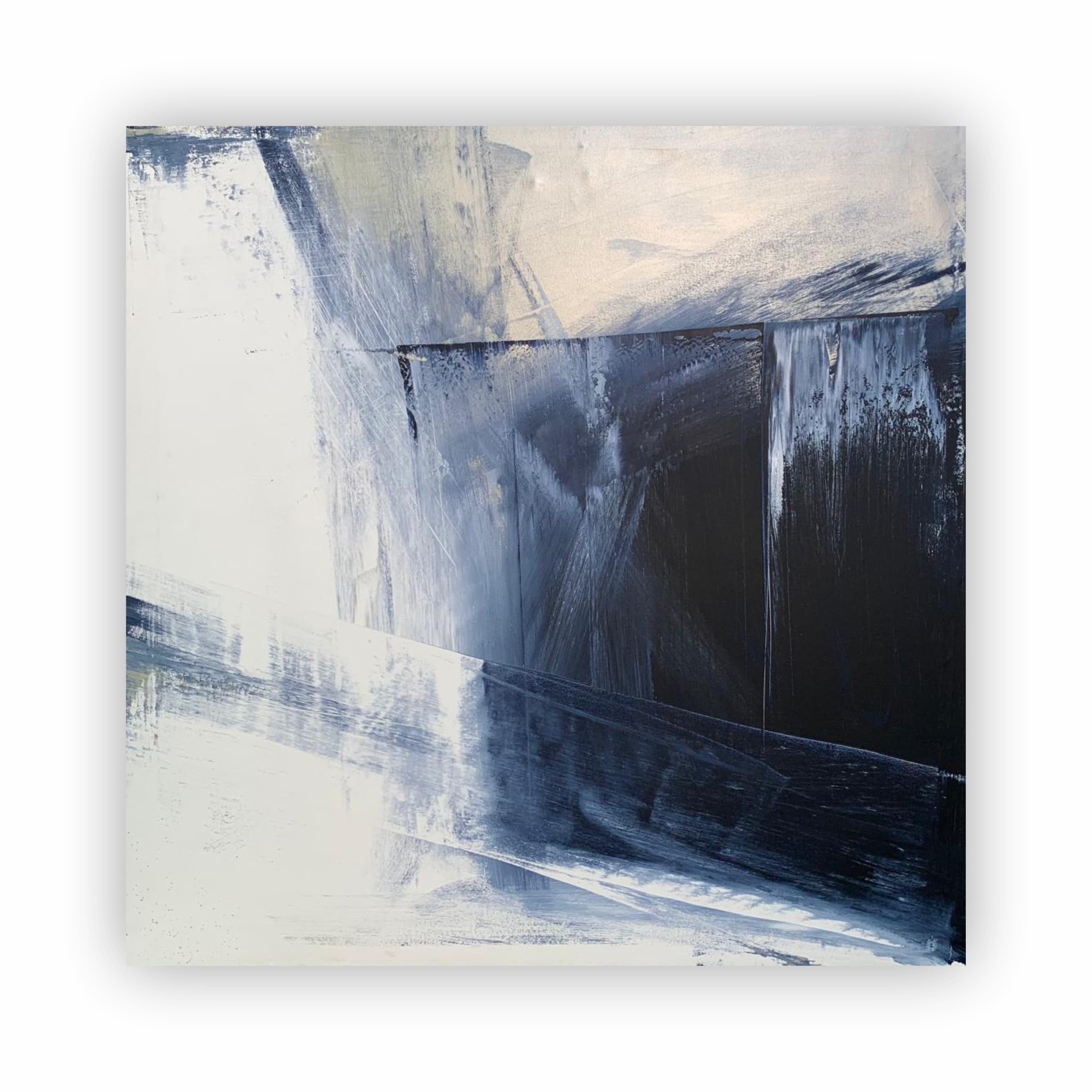 Abstract Blue - 2024 - 100x100cm
