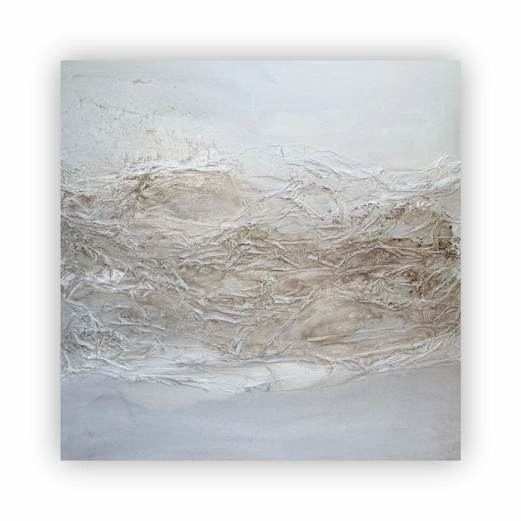 White Waves - 2025 - 100x100cm