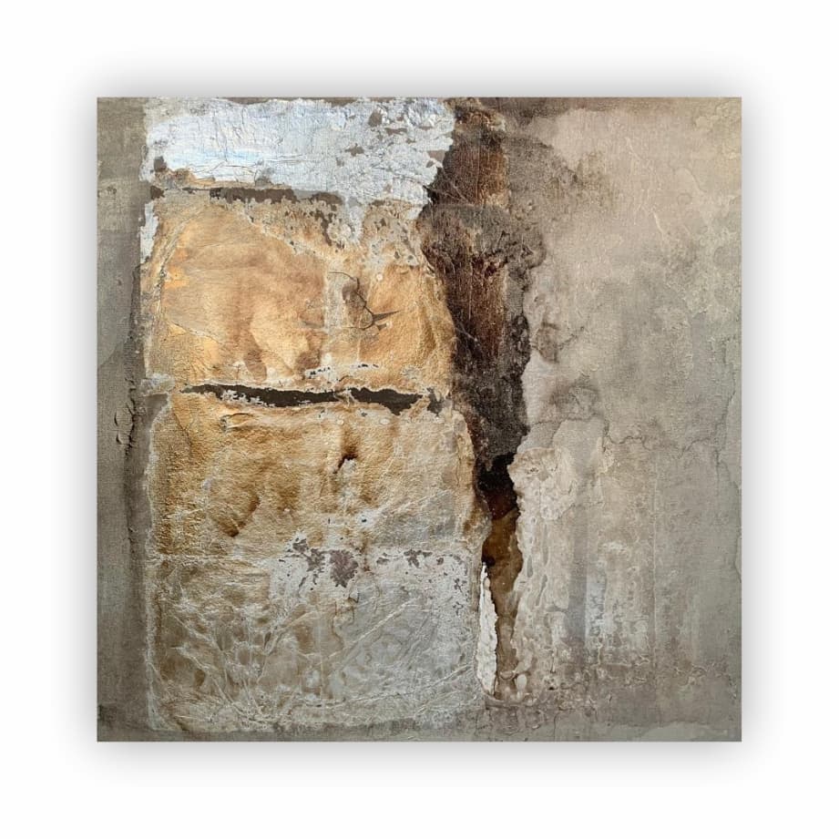 Díptico Ocres 1 - 2022 - 70x70cm