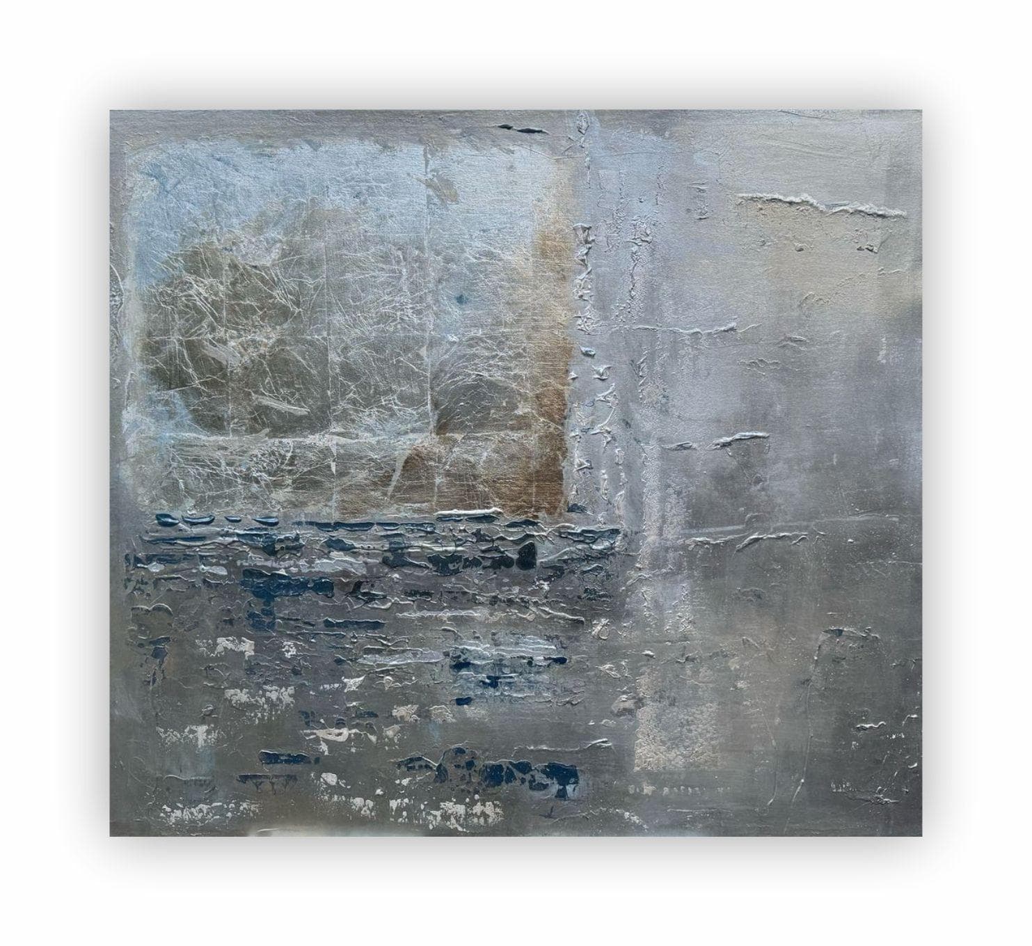 Metallic Blue - 2022 - 100x120cm