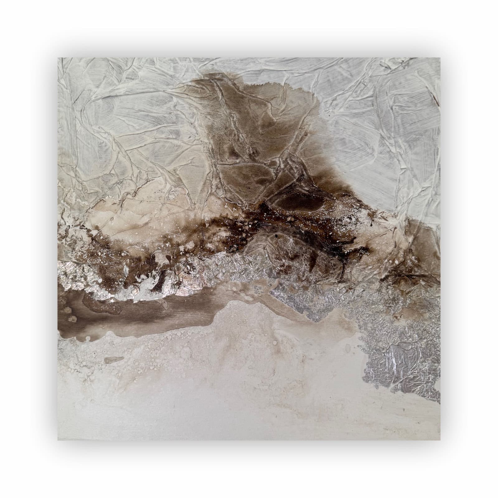 Díptico Neutros 1 -2021 - 50x50cm
