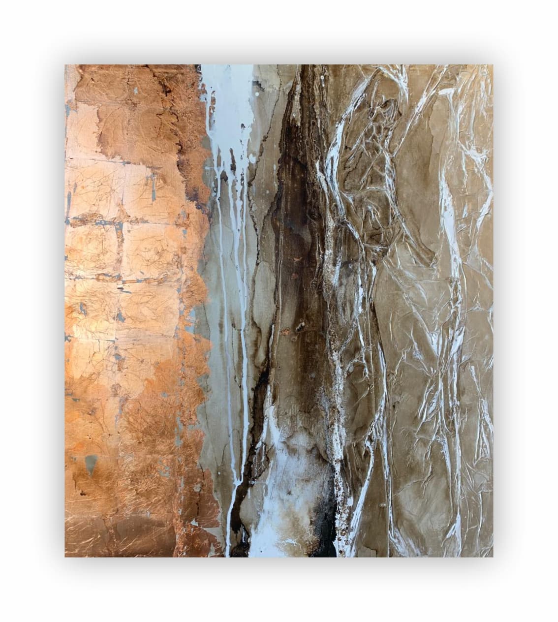 Texturas Metalizadas - 2022 - 100x100cm